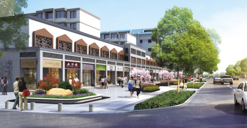 海盐最美网红路,海盐塘路图片