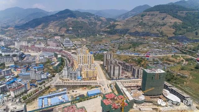 航拍云南红河金平长滩,金平瑶族自治县航拍