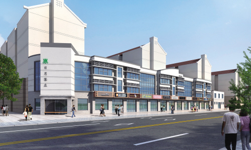 海盐最美网红路,海盐塘路图片