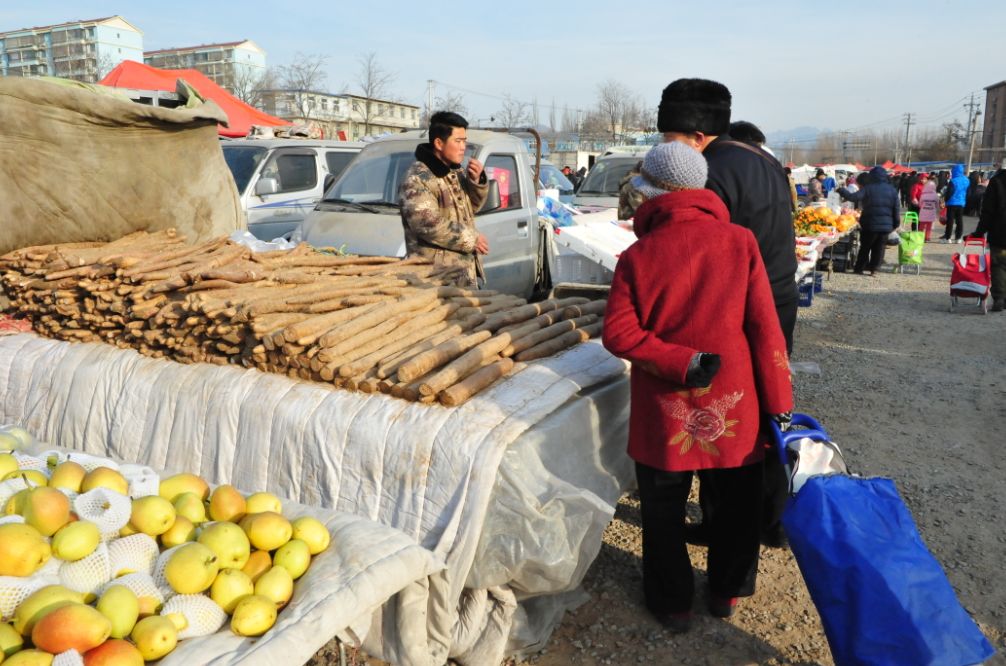 办年货快来坨里赶大集,赶大集办年货浓浓年味迎春节
