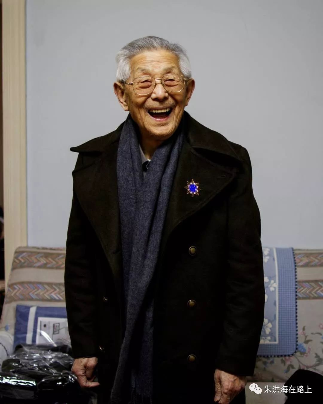 “发财中国年”，辽宁20位百岁抗战老兵向全国关爱老兵志愿者拜年