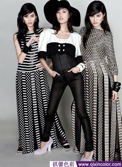服装搭配：超模演绎2013新女性的“摩登时代”