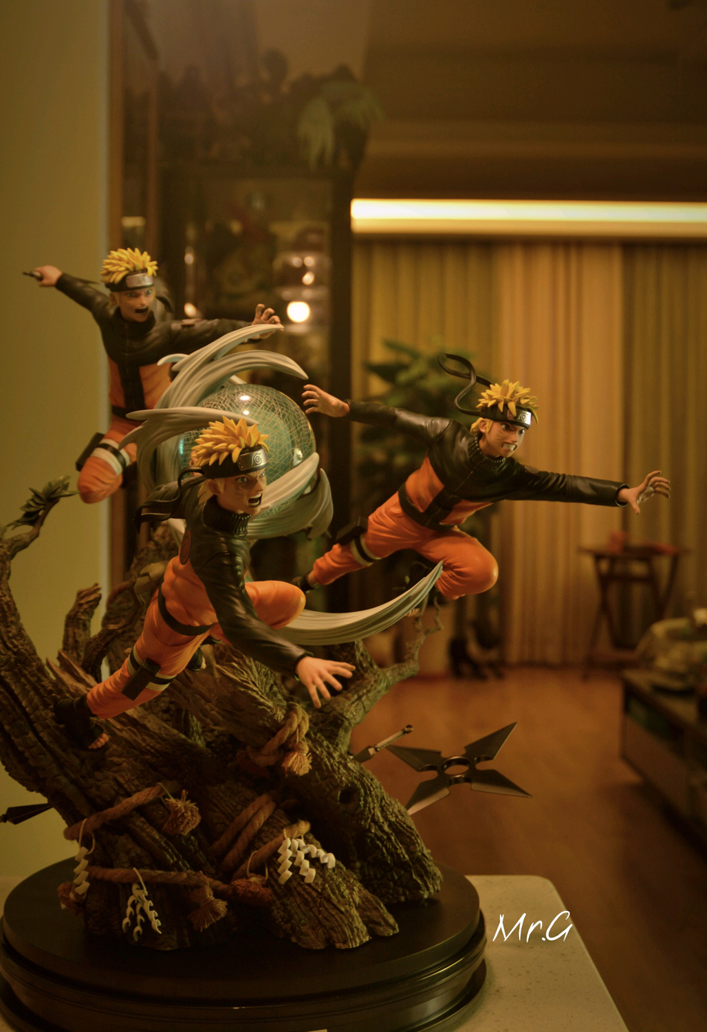 火影忍者的雕像,火影ol鸣人图片