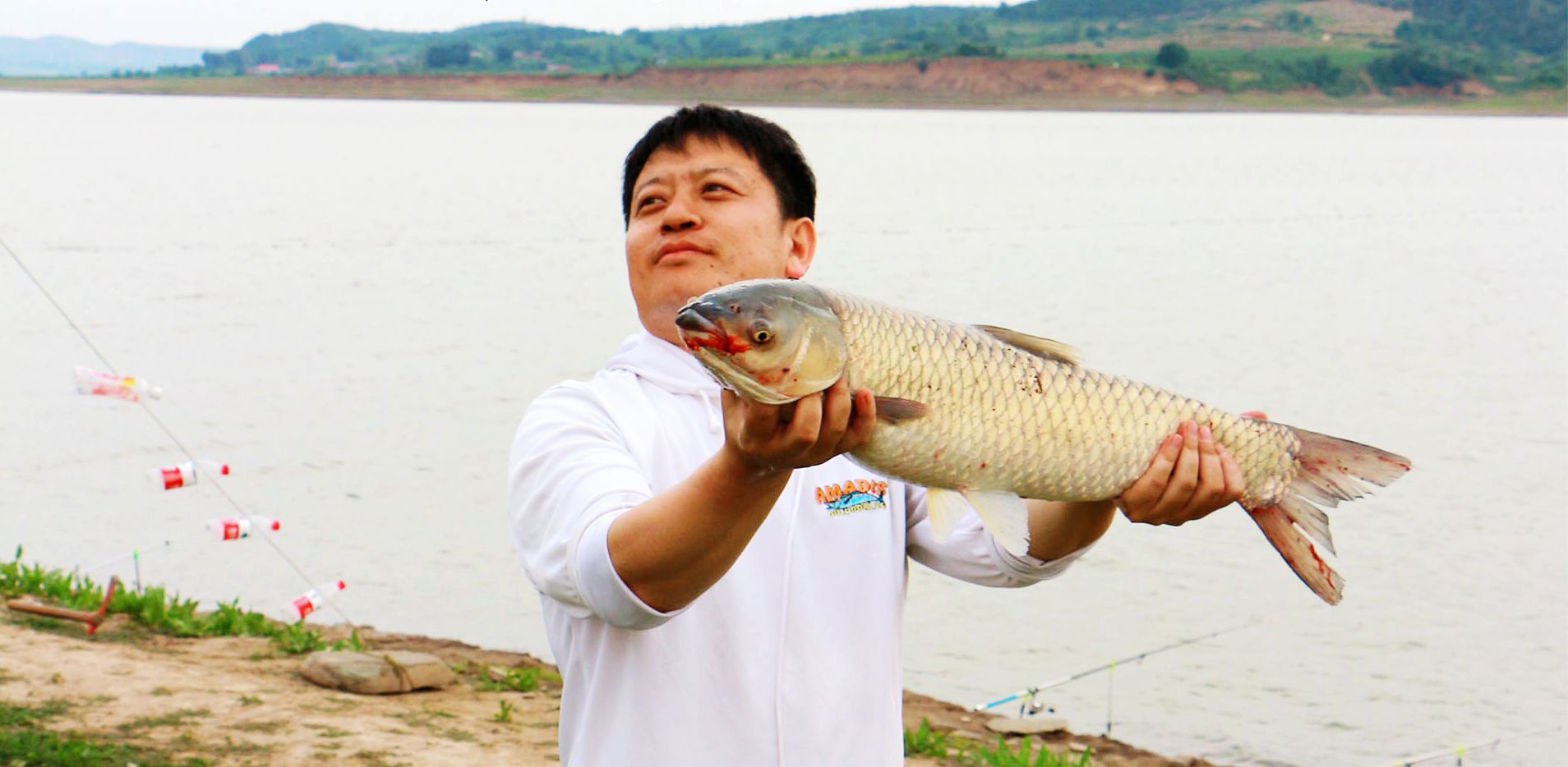 野钓意境图,意境泛舟钓鱼图