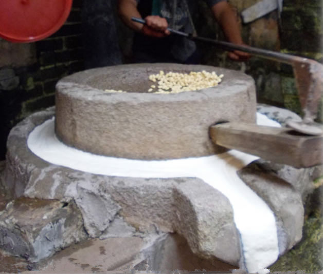 怀念故乡过年磨豆腐的日子