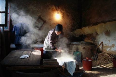 怀念故乡过年磨豆腐的日子