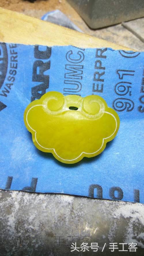 手工雕刻金锁,自学雕刻如意锁最简单的图纸