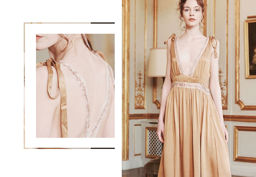 这么美的轻柔仙气的居家服 让你感受「唐顿庄园」般的英式贵族风