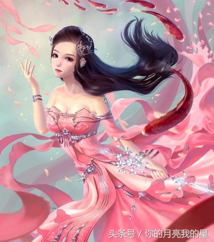 十二星座古风画像女,十二星座最美古风女孩图片