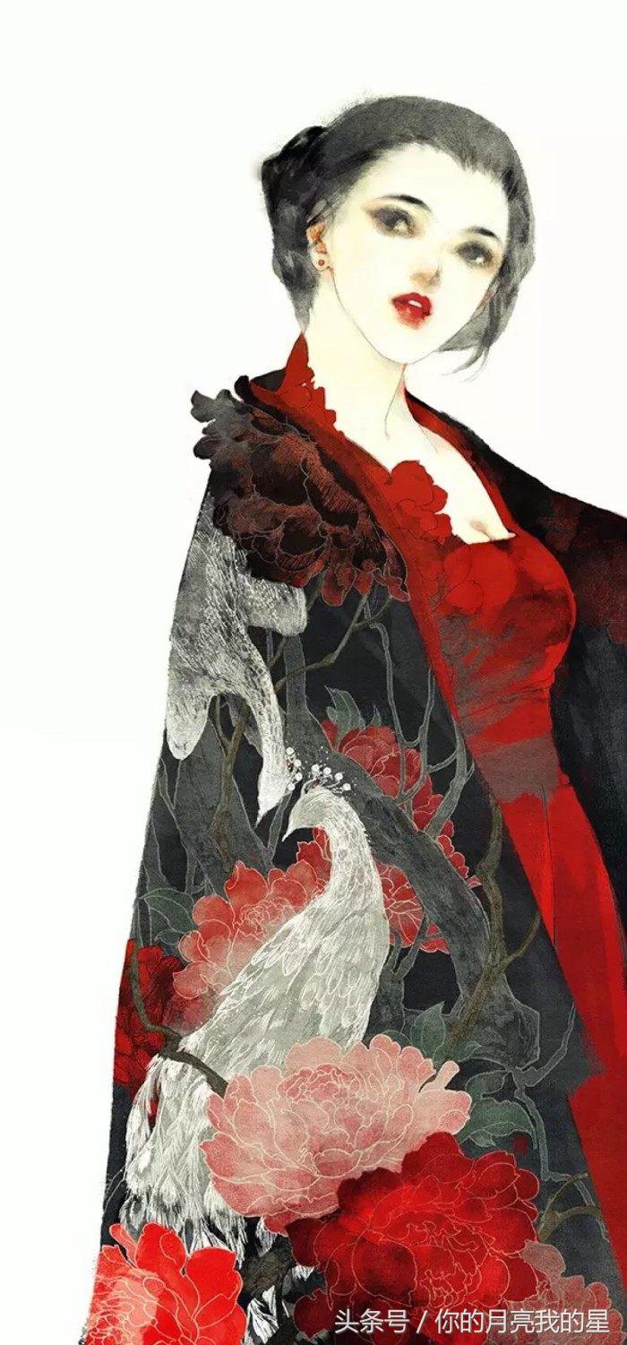 十二星座古风画像女,十二星座最美古风女孩图片