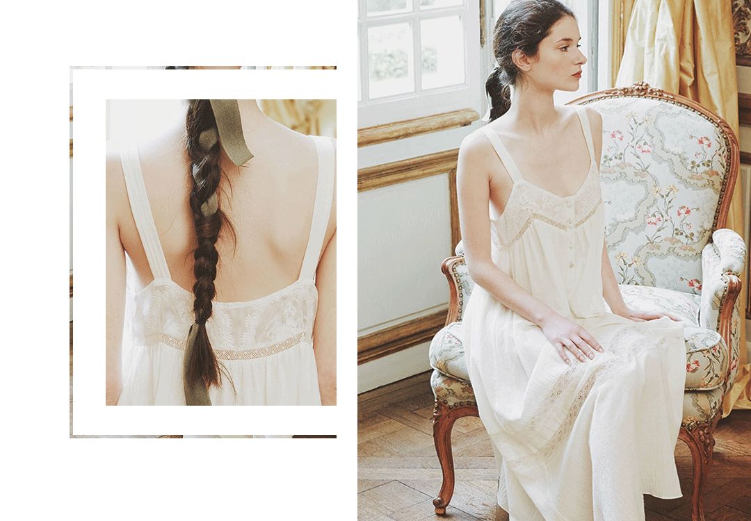 这么美的轻柔仙气的居家服 让你感受「唐顿庄园」般的英式贵族风