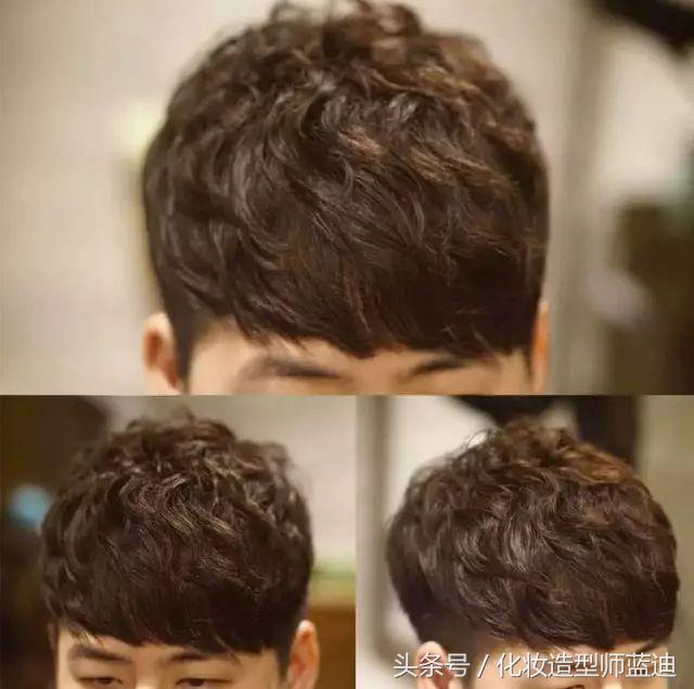 烫发男生推荐蓬松烫,男生烫发摩根烫
