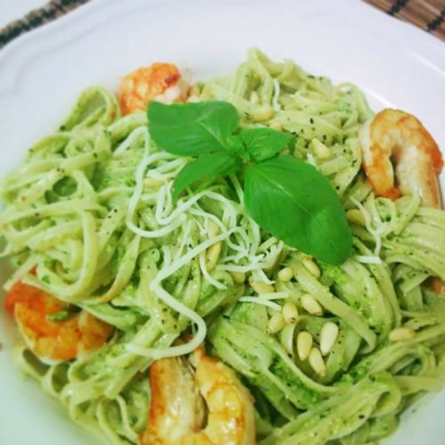 欧洲特别火爆的意面教程,改良青酱意面的做法