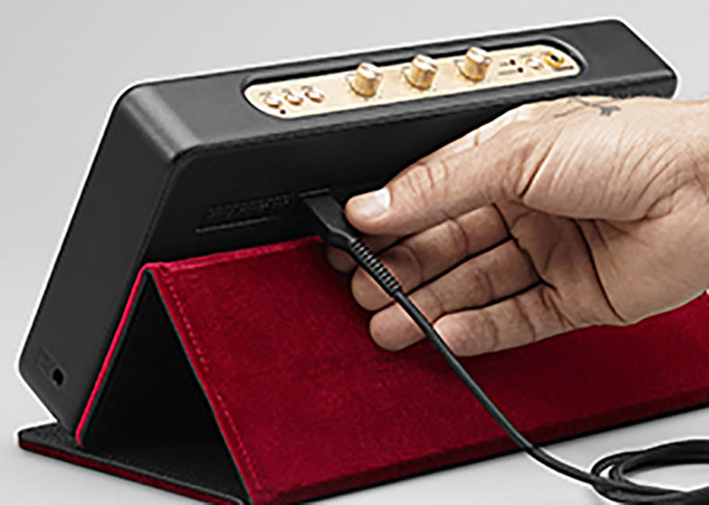 马歇尔音箱stockwell一代按键讲解,马歇尔stockwell音箱评测