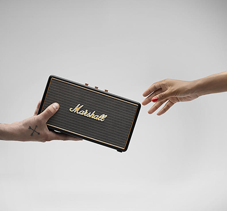 马歇尔音箱stockwell一代按键讲解,马歇尔stockwell音箱评测