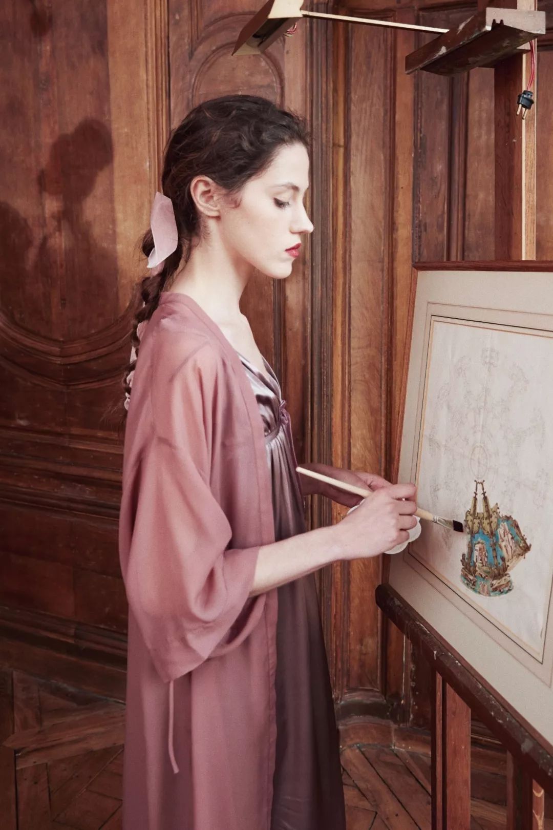 这么美的轻柔仙气的居家服 让你感受「唐顿庄园」般的英式贵族风