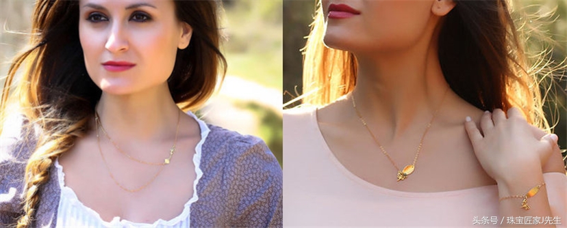 1mm粗的项链,1mm米金项链