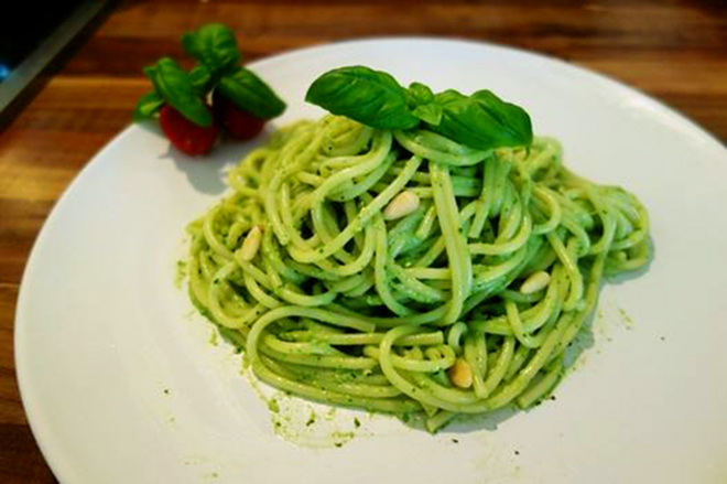 欧洲特别火爆的意面教程,改良青酱意面的做法