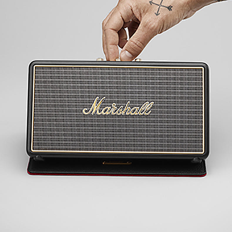 马歇尔音箱stockwell一代按键讲解,马歇尔stockwell音箱评测