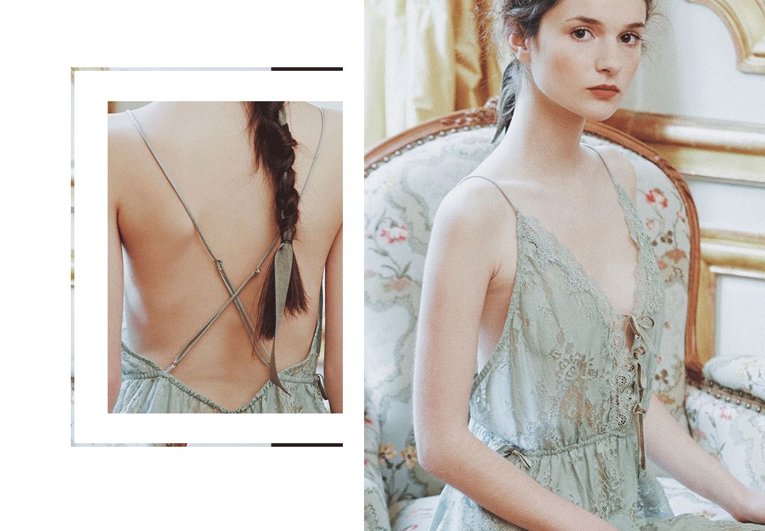 这么美的轻柔仙气的居家服 让你感受「唐顿庄园」般的英式贵族风