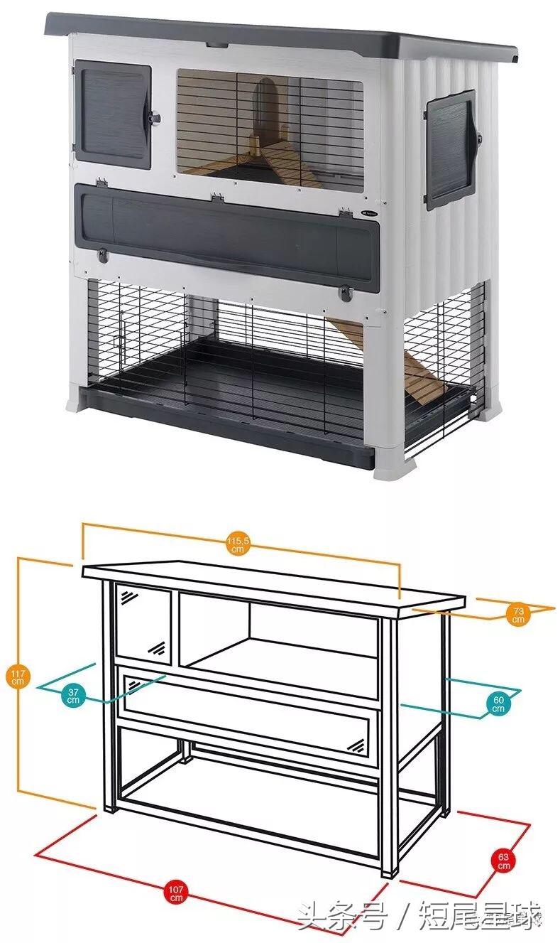 兔兔需要买多大的兔笼,兔兔的专用兔笼