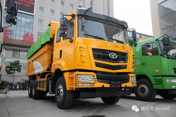 华菱汉马h7cng燃气车型评测,华菱汉马h7自卸车前四后八