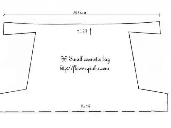 怎样用纸就能做出好看的化妆包,化妆包的裁剪方法及尺寸
