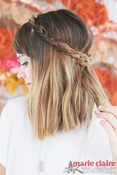 披头散发辫子怎么编发好看简单,编发披头散发视频
