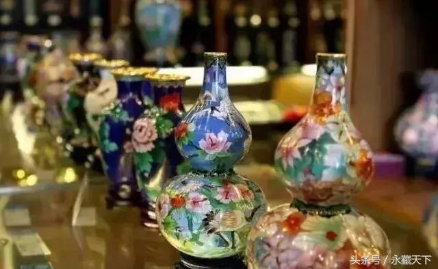 经典的传统工艺景泰蓝的发祥地,景泰蓝艺术作品赏析