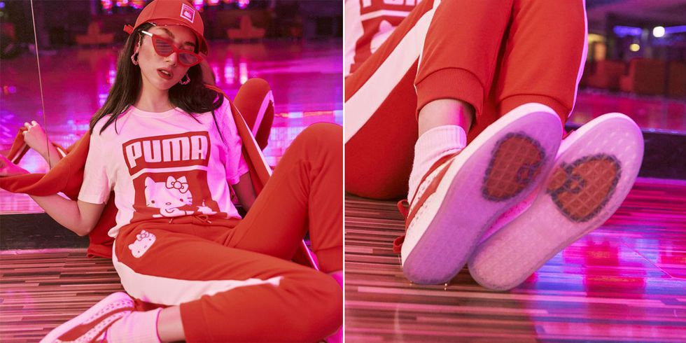 hellokitty联名鞋puma,pumahellokitty联名鞋