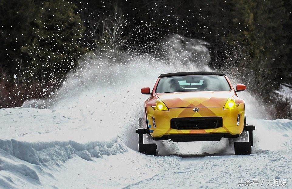 日产推出酷炫旗舰雪地车370Zki，配滑雪板和坦克履带，碾压性越野