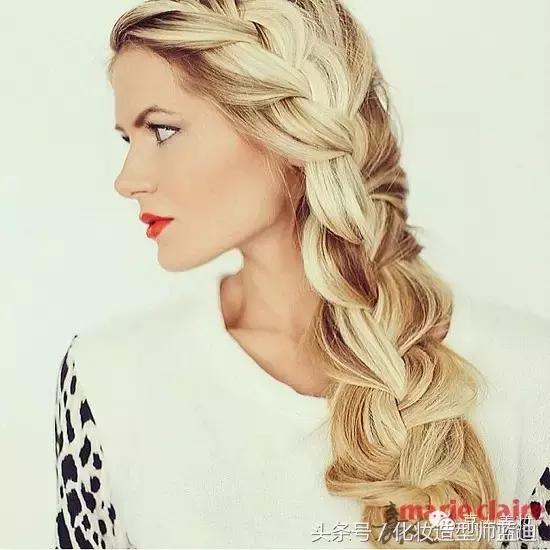 披头散发辫子怎么编发好看简单,编发披头散发视频