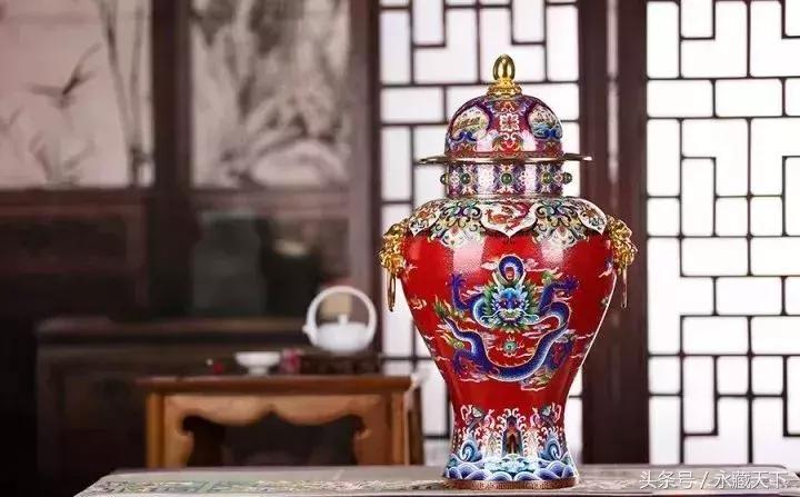 经典的传统工艺景泰蓝的发祥地,景泰蓝艺术作品赏析