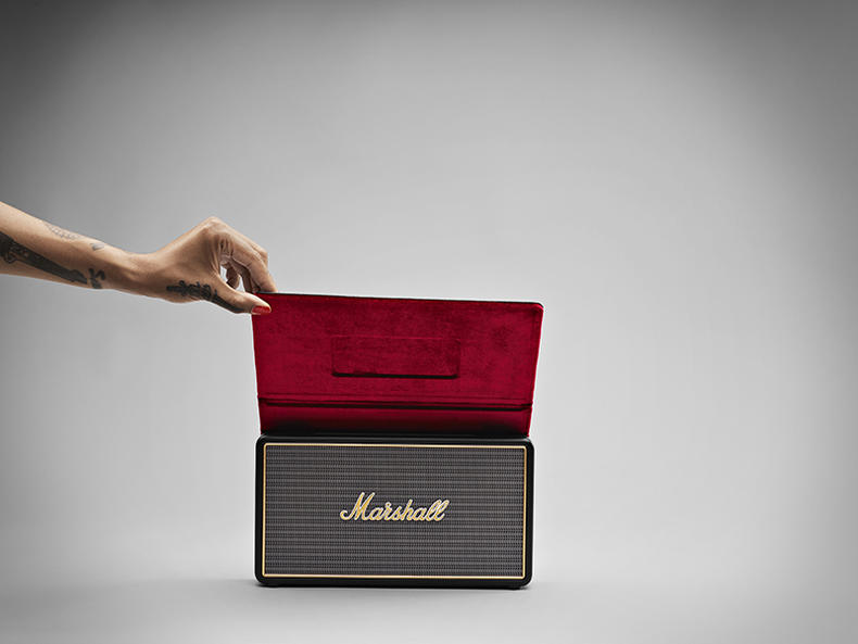 马歇尔音箱stockwell一代按键讲解,马歇尔stockwell音箱评测