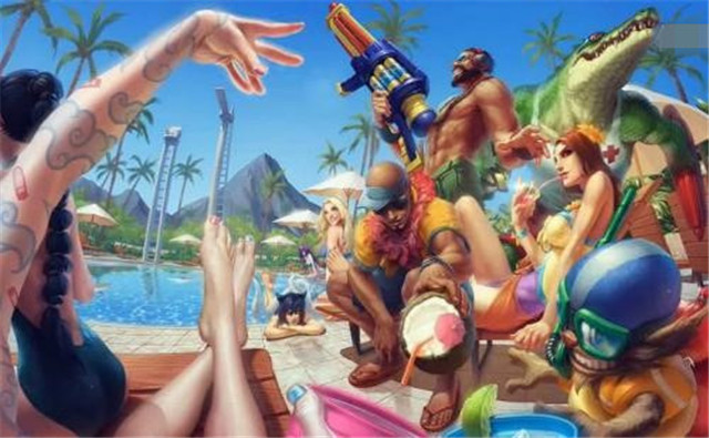 lol上线给皮肤,lol收到好友皮肤的画面