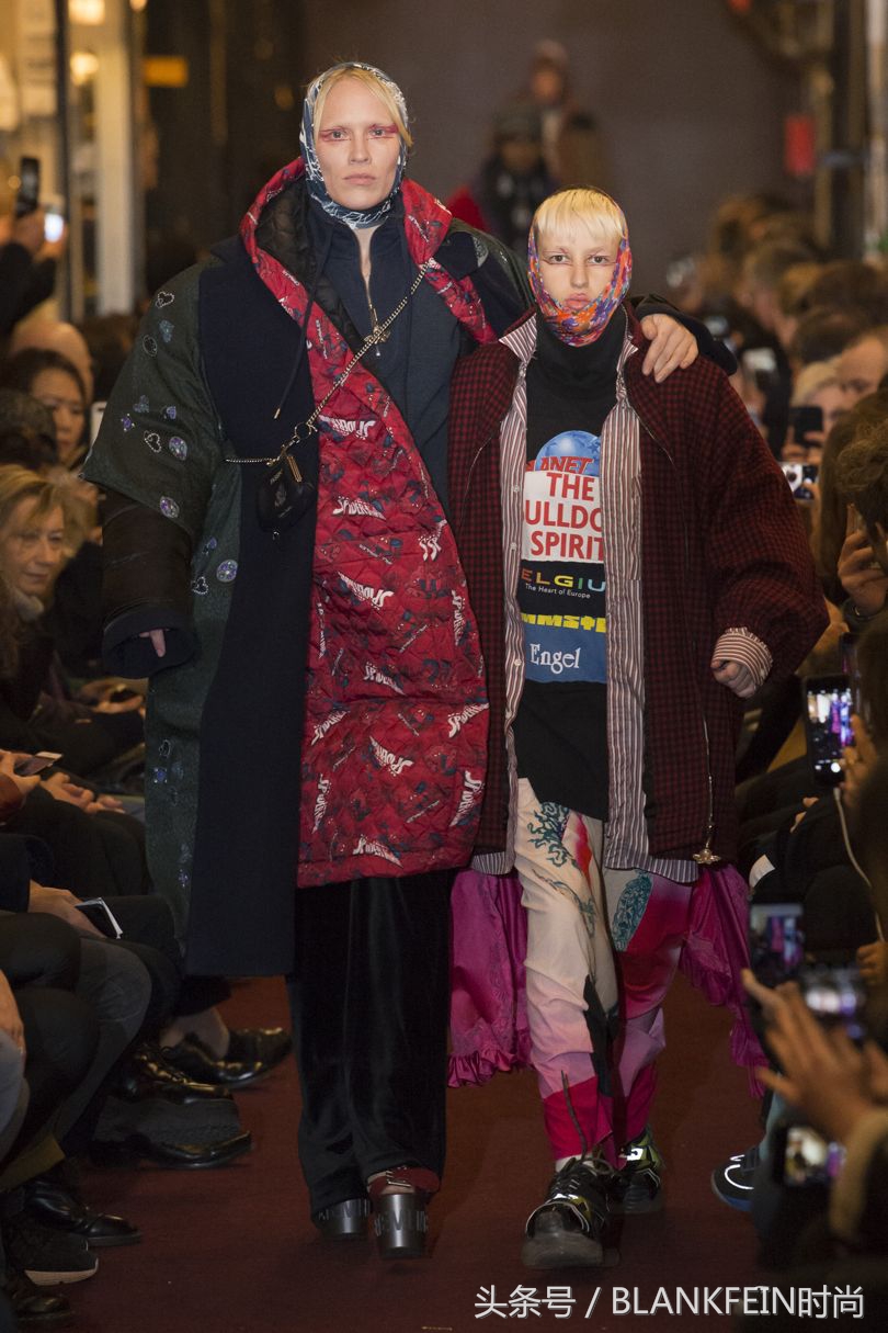 时装周eliesaab秀场,vetements男装发布会