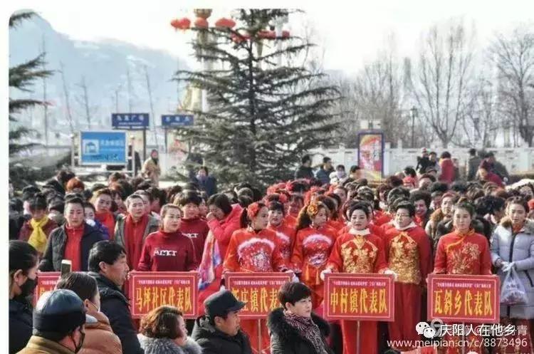 清华丹青诗赞二O一八年宁县广场舞大赛