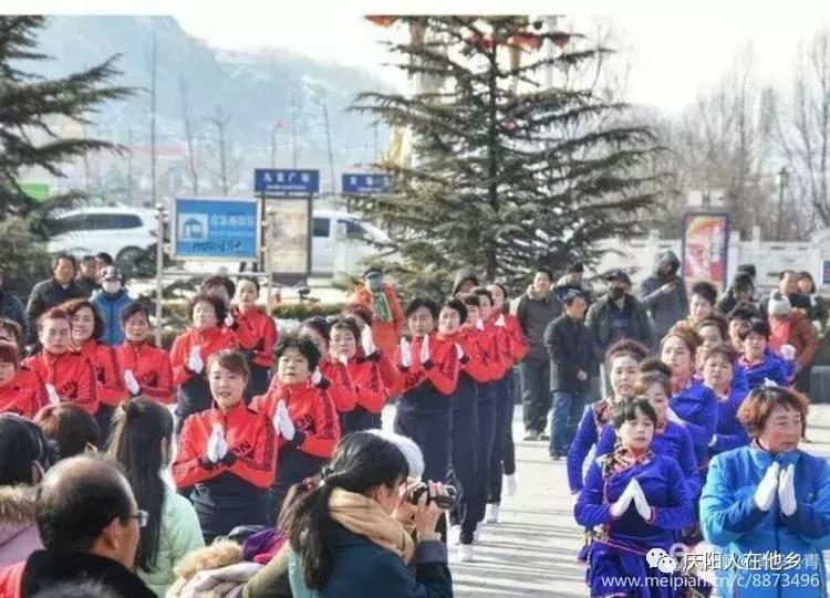 清华丹青诗赞二O一八年宁县广场舞大赛