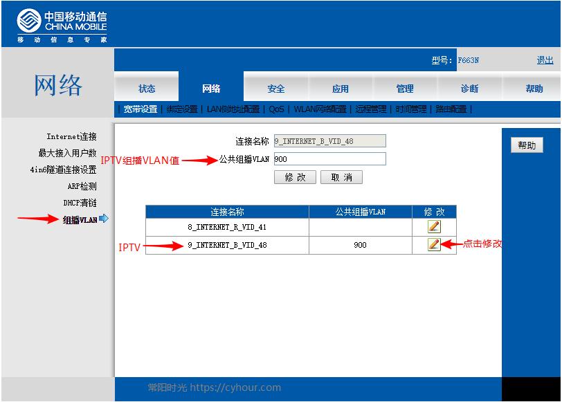 中兴f663n移动光猫可以用电信网吗,中兴移动f663n光猫拨号开启wifi