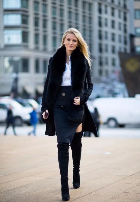 2018冬时尚大衣搭配,2019最时尚的穿搭大衣