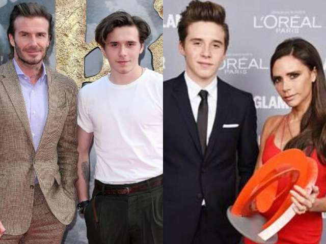 贝克汉姆大儿子颜值到底怎样,贝克汉姆三个儿子颜值巅峰