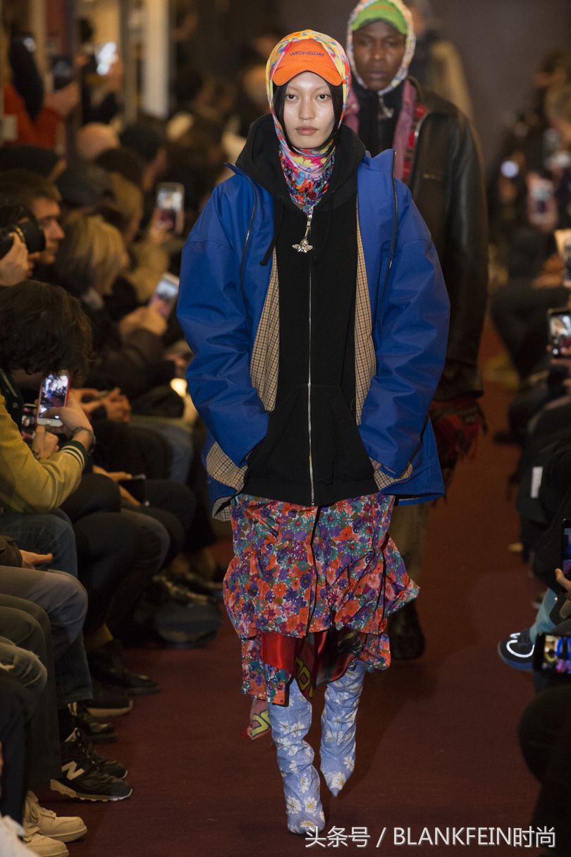 时装周eliesaab秀场,vetements男装发布会