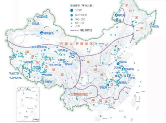 最新四大湖泊淡水湖,湖泊按成因分类有哪些图片