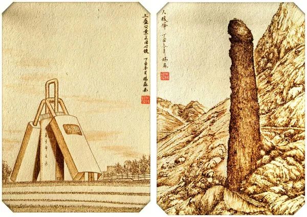非遗烙画以火为墨绘经典,烙画艺术国家级非遗