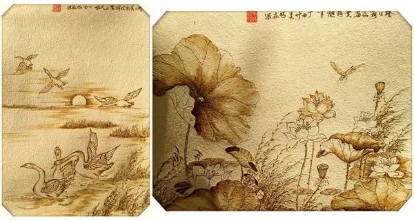 非遗烙画以火为墨绘经典,烙画艺术国家级非遗