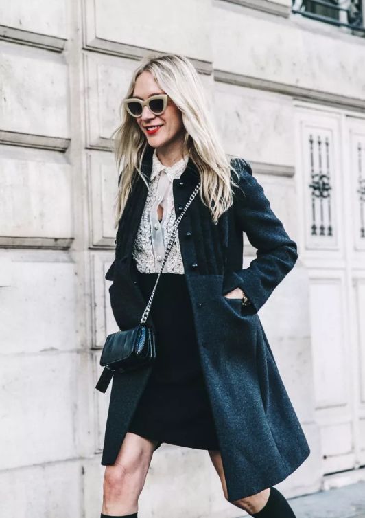 2018冬时尚大衣搭配,2019最时尚的穿搭大衣