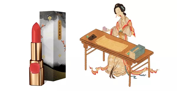 千秋艳绝五大美人你知道吗？过中国年，口红就涂中国红！