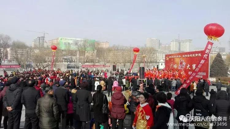 清华丹青诗赞二O一八年宁县广场舞大赛