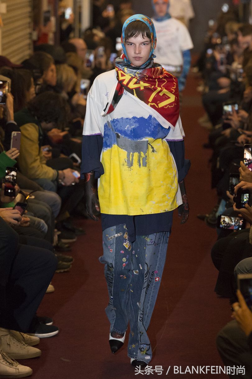 时装周eliesaab秀场,vetements男装发布会