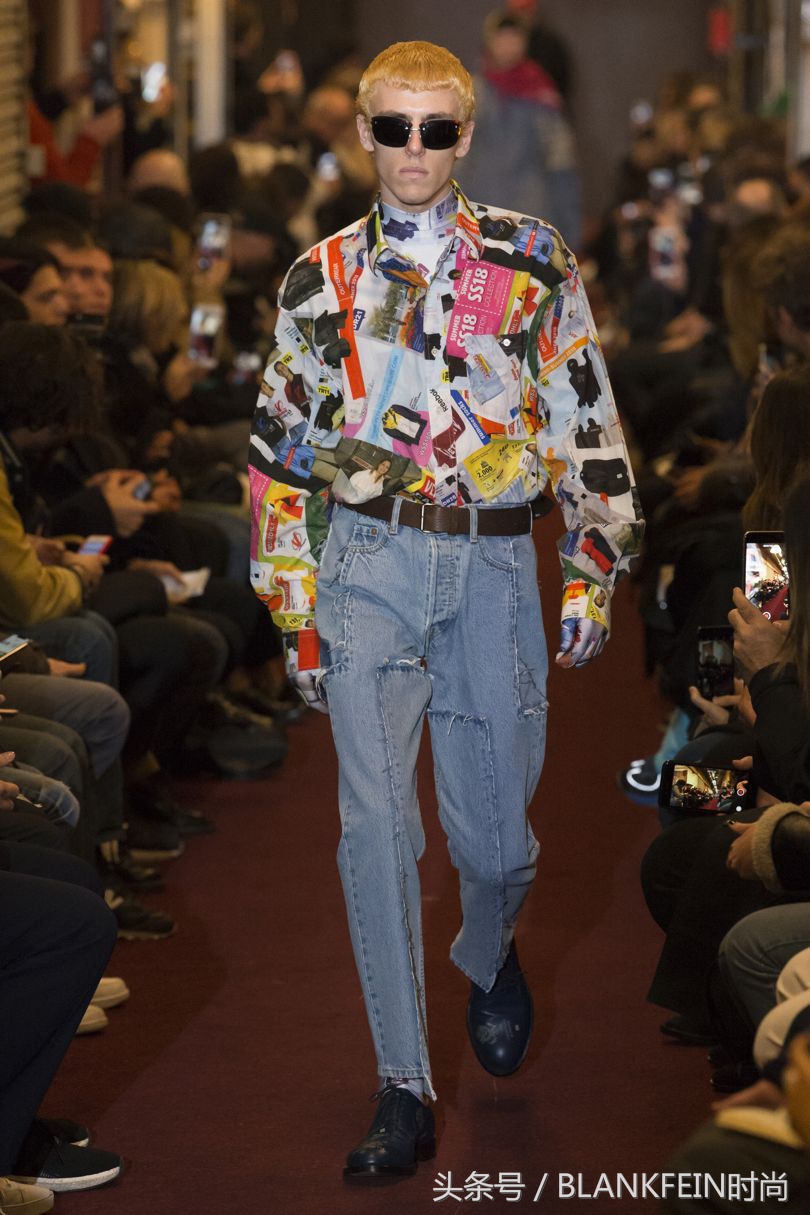 时装周eliesaab秀场,vetements男装发布会